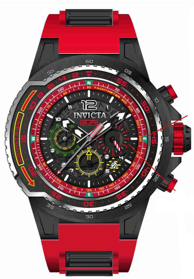 Parts For Invicta Aviator Men 44344
