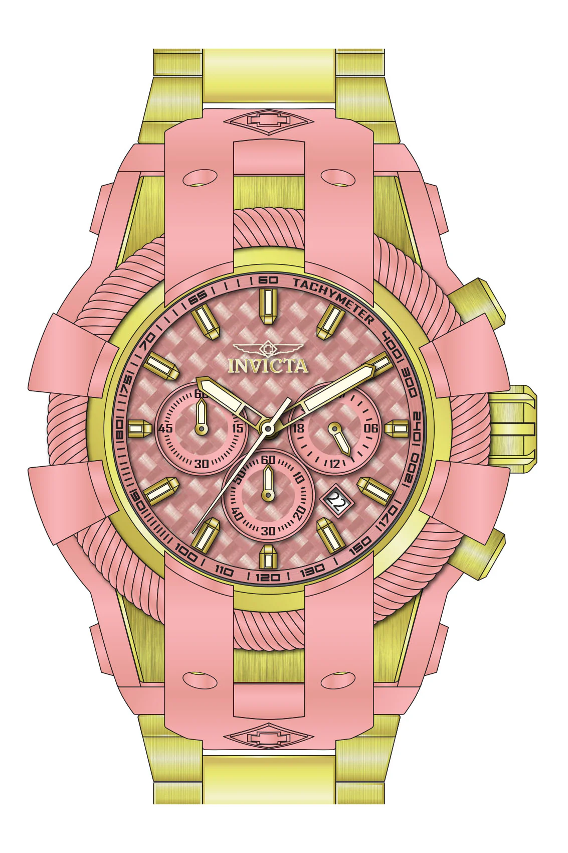 Parts for Invicta Bolt Men 43220 - Image 2