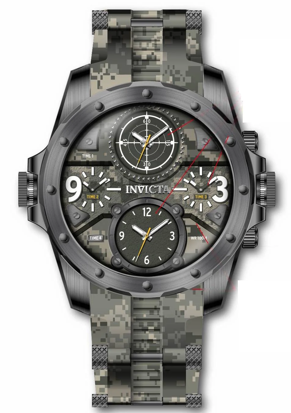 Parts for Invicta Coalition Forces Men 43768