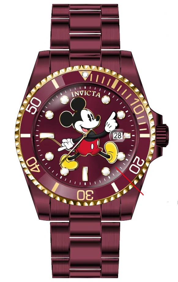 Parts for Invicta Disney Limited Edition Mickey Mouse Men 41197