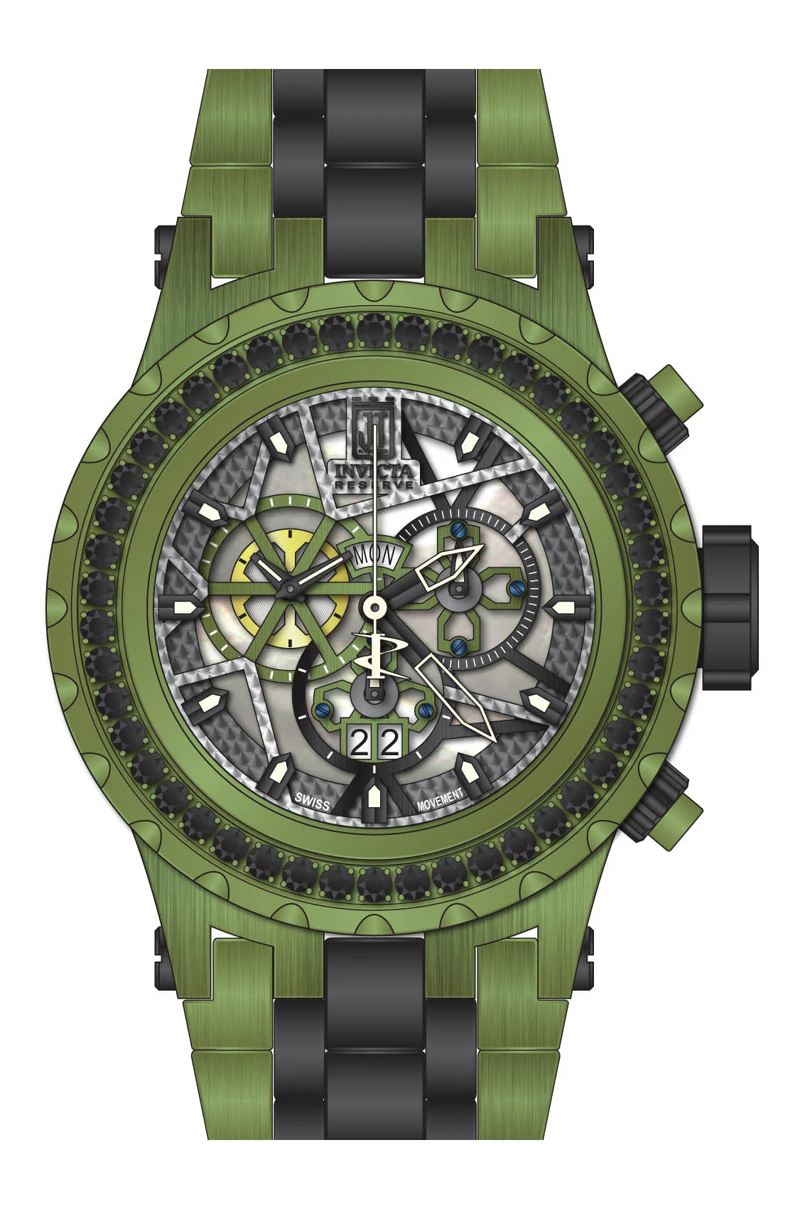 Parts for Invicta JT Men 34406 - Image 2
