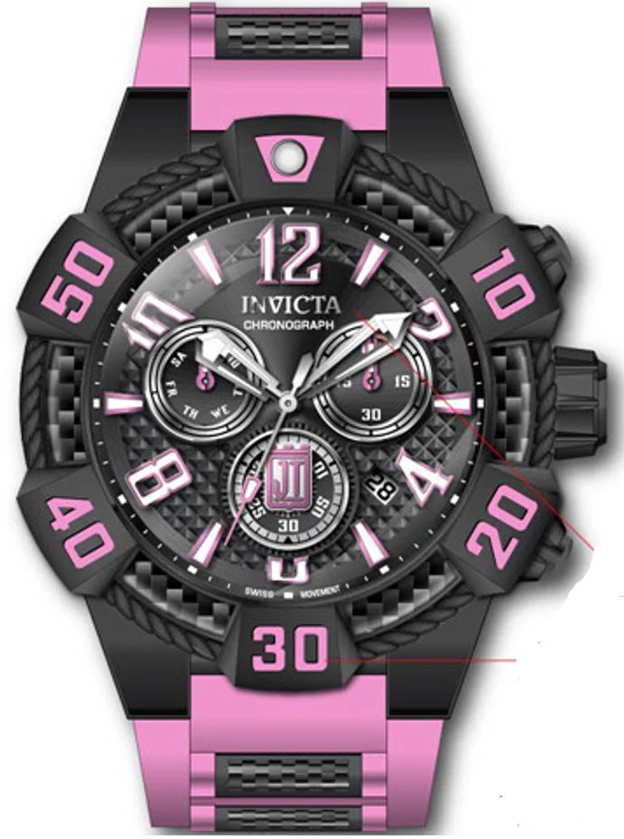 Parts for Invicta JT Men 40449
