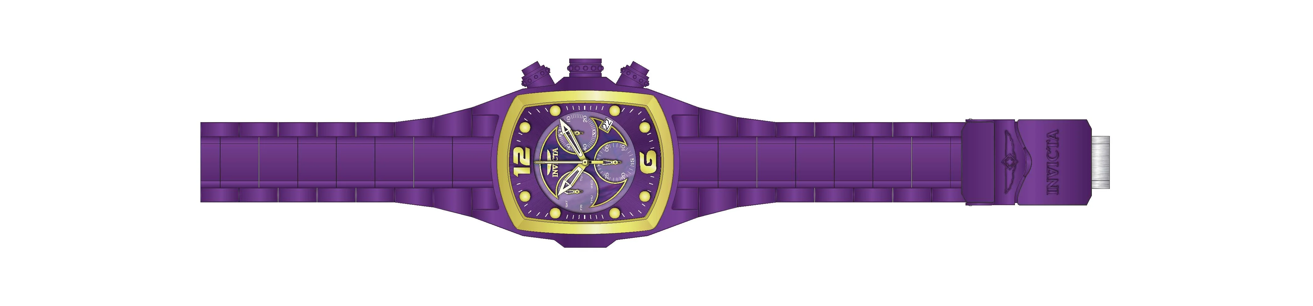 Parts for Invicta Lupah Men Purple Label 42895