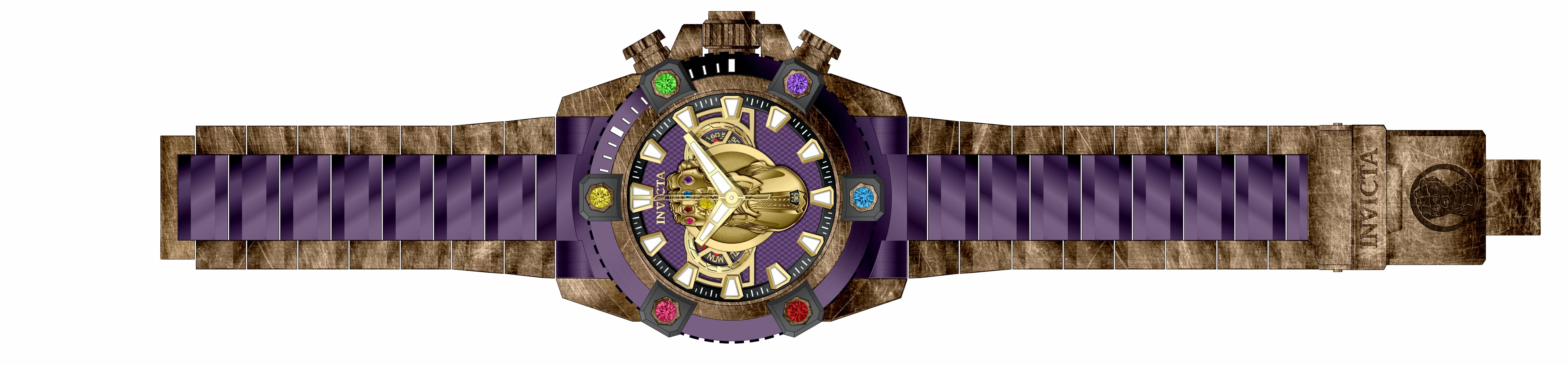 Parts for Invicta Marvel 34310