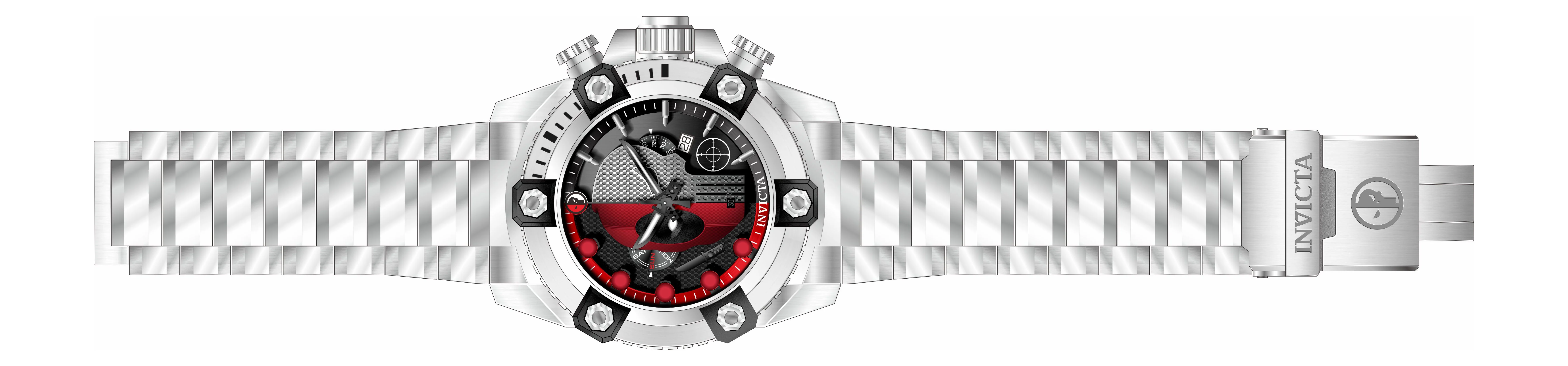 Parts For Invicta Marvel Deadpool Men 50846