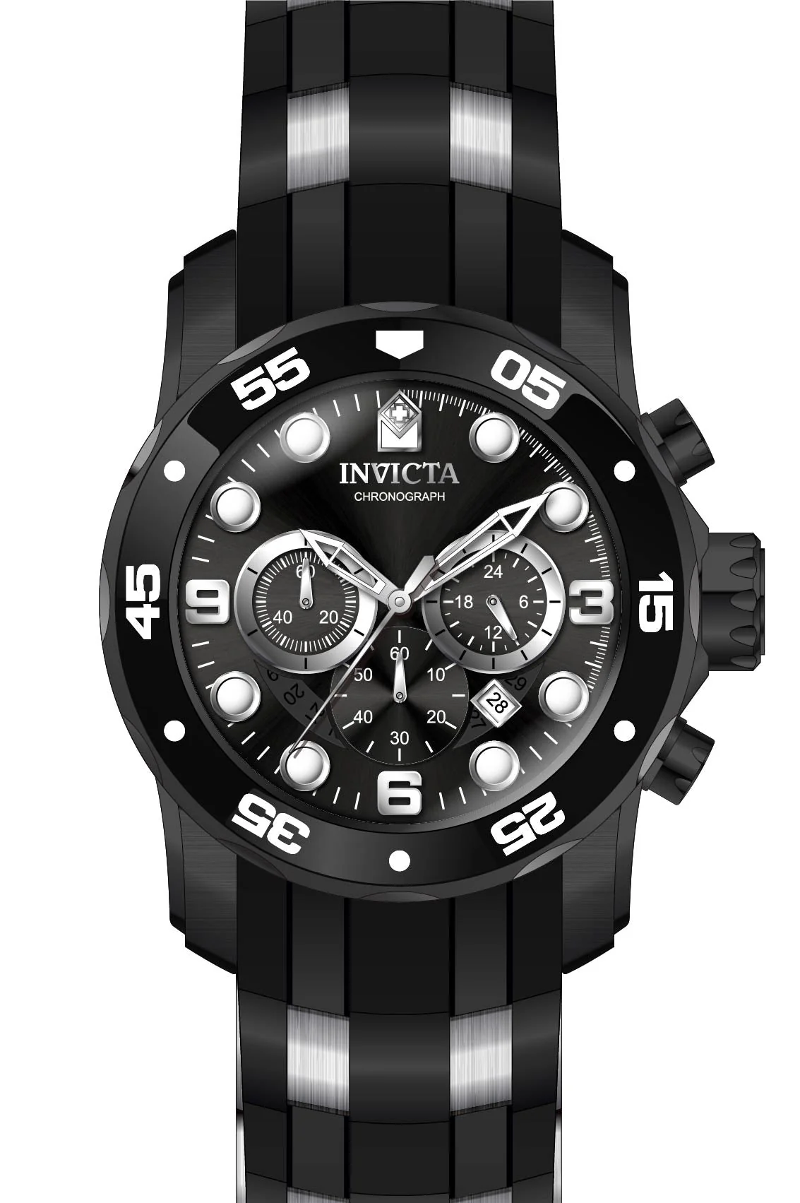 Parts for Invicta Pro Diver Men 34666 - Image 2