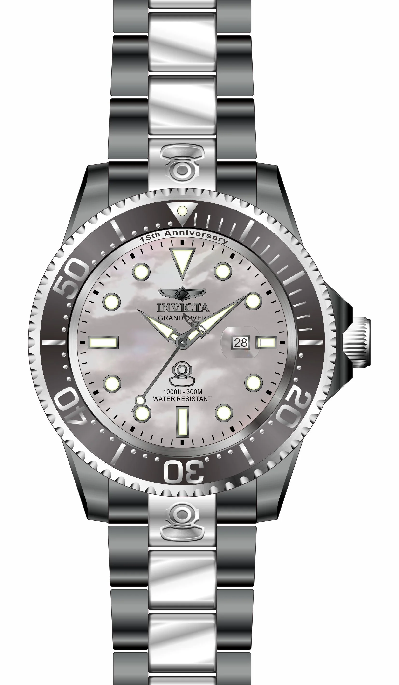 Parts for Invicta Pro Diver Men 35557 - Image 2