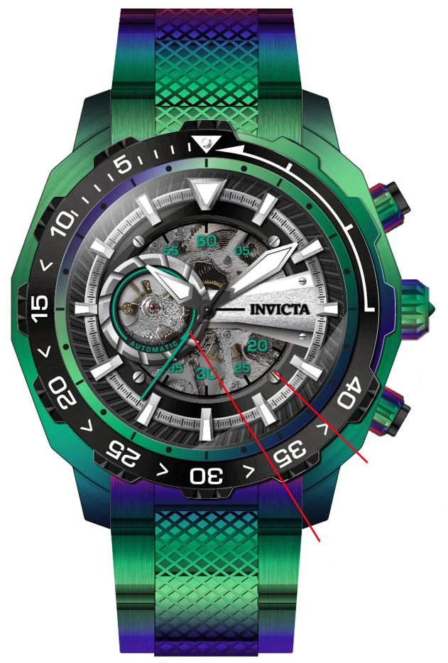 Parts for Invicta Pro Diver Men 40553