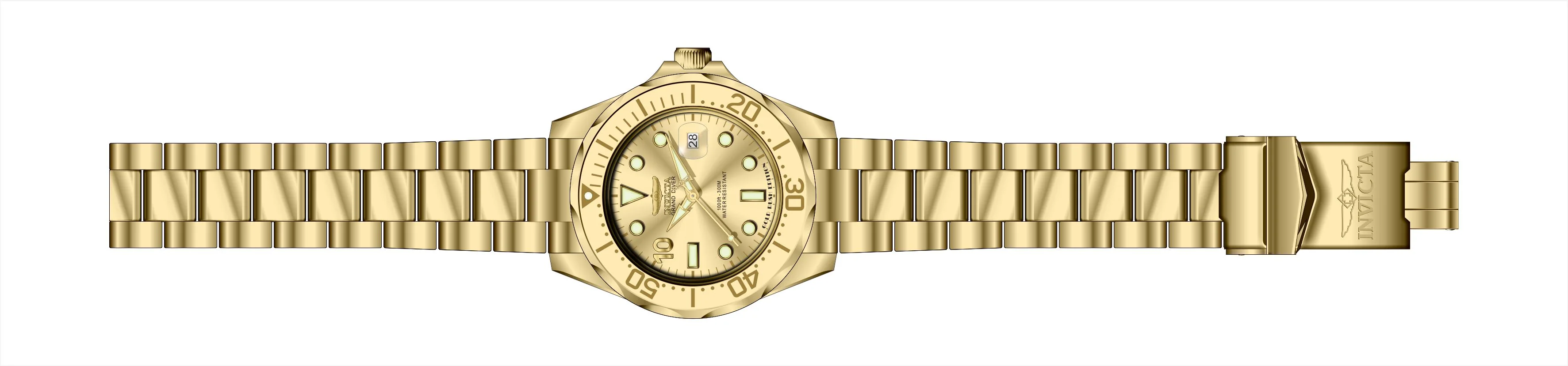 Parts For Invicta Pro Diver Men 48705