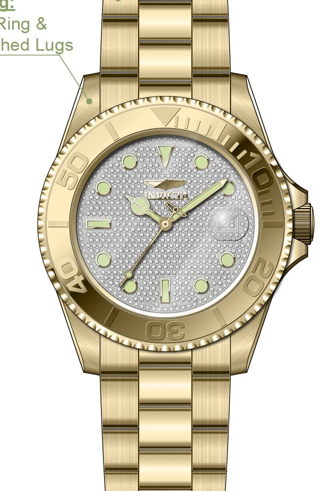 Parts For Invicta Pro Diver Men 50284