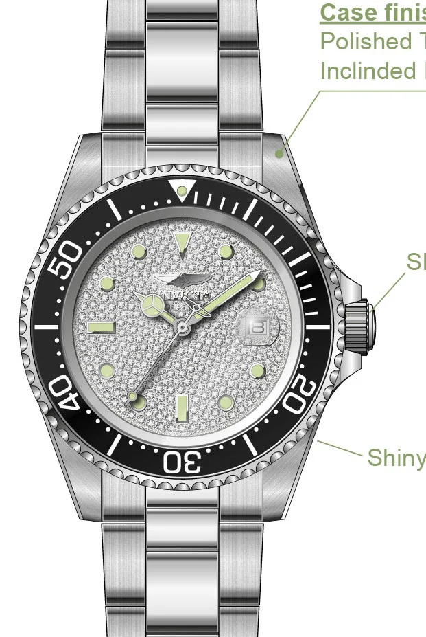 Parts For Invicta Pro Diver Men 50286