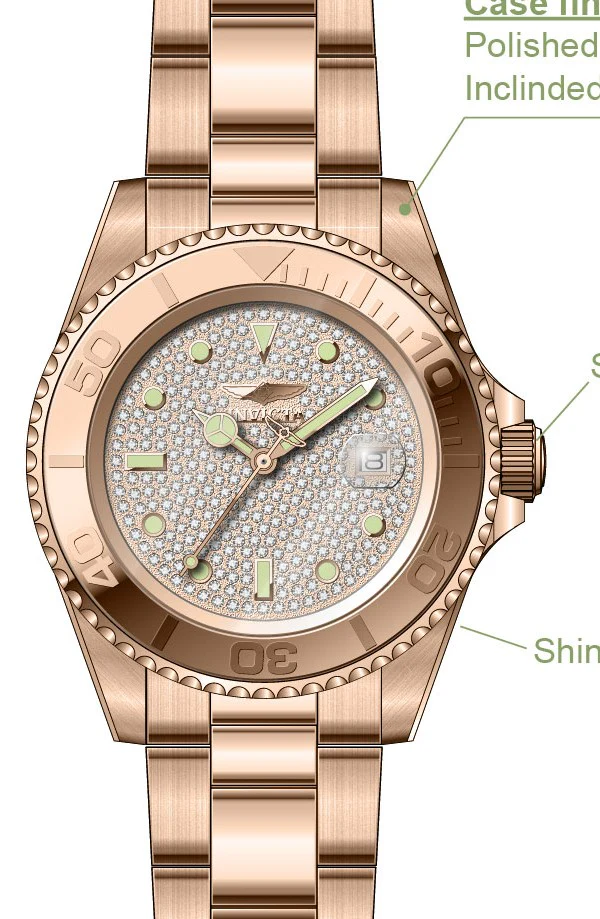 Parts For Invicta Pro Diver Men 50289