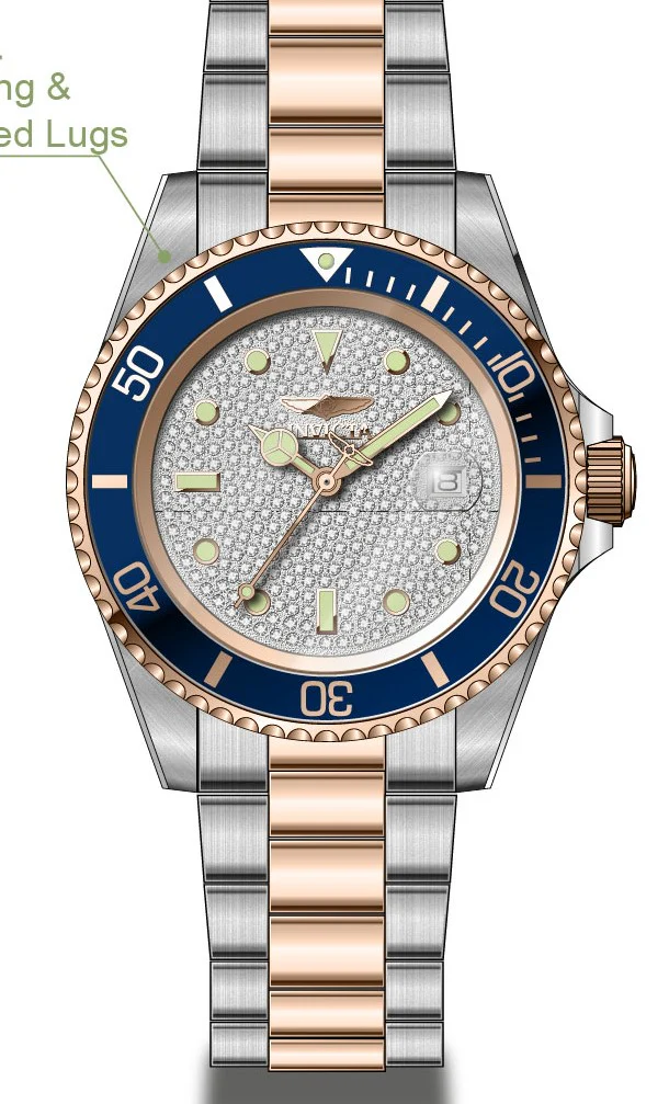 Parts For Invicta Pro Diver  Men 50290