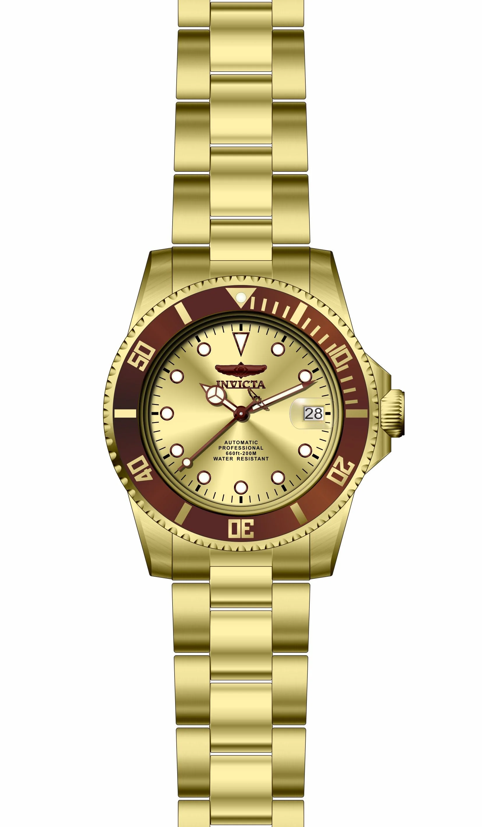 Parts for Invicta Pro Diver Men Gold Label 34766 - Image 2