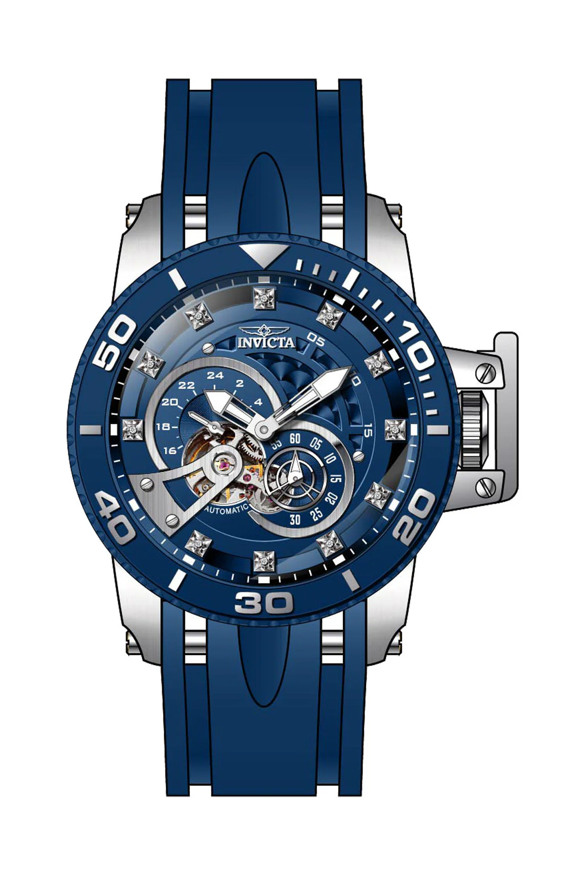 Parts for Invicta Pro Diver SCUBA Men 36111 - Image 2