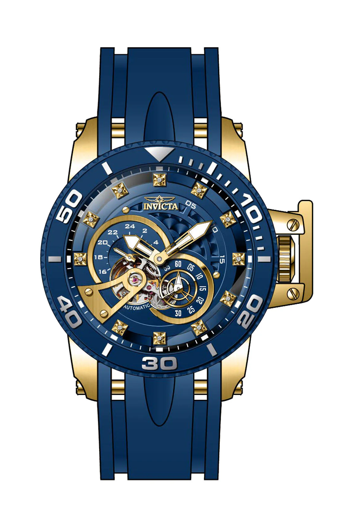 Parts for Invicta Pro Diver SCUBA Men 36113 - Image 2