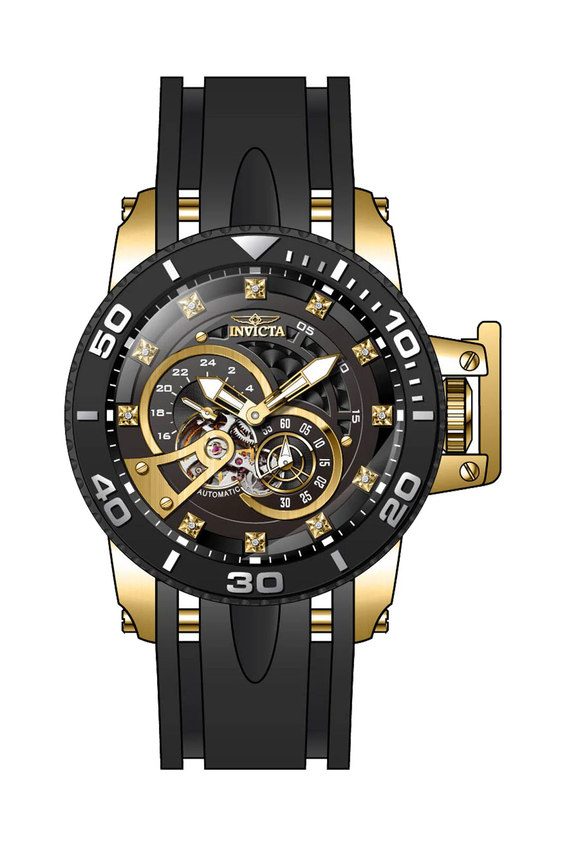 Parts for Invicta Pro Diver SCUBA Men 36114 - Image 2