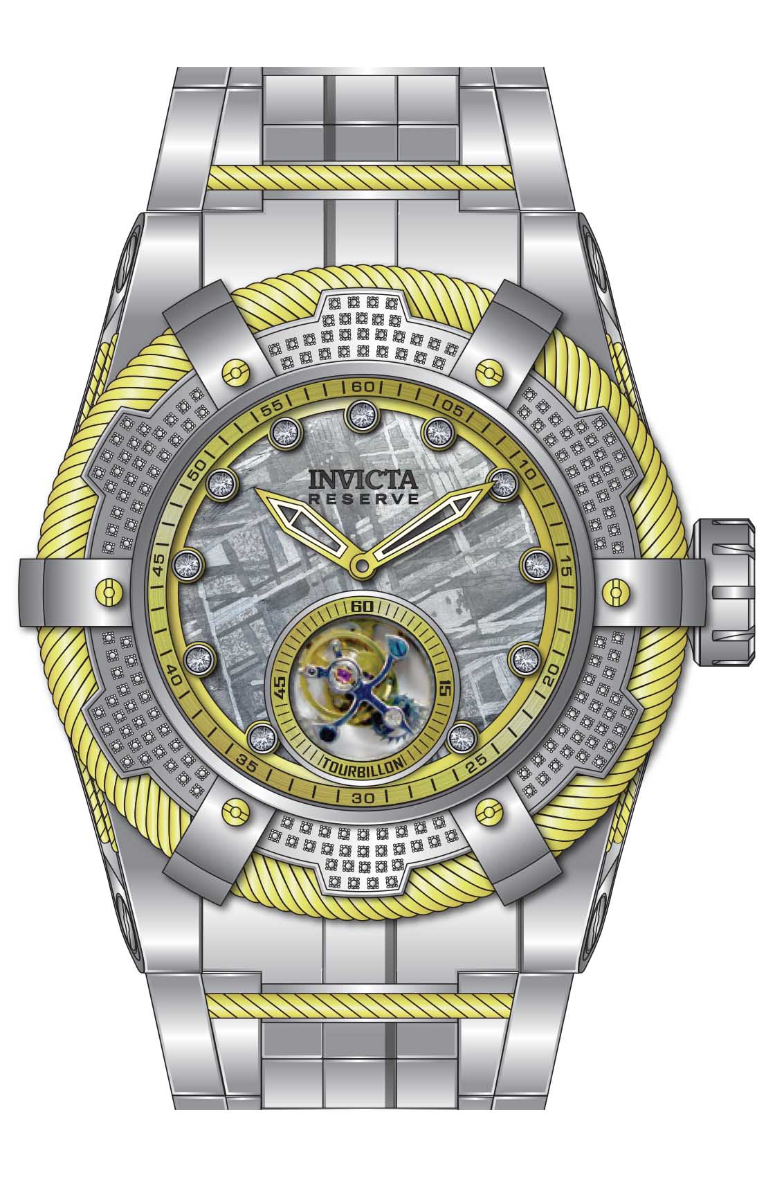 Parts for Invicta Reserve Bolt Zeus Men 34300 - Image 2
