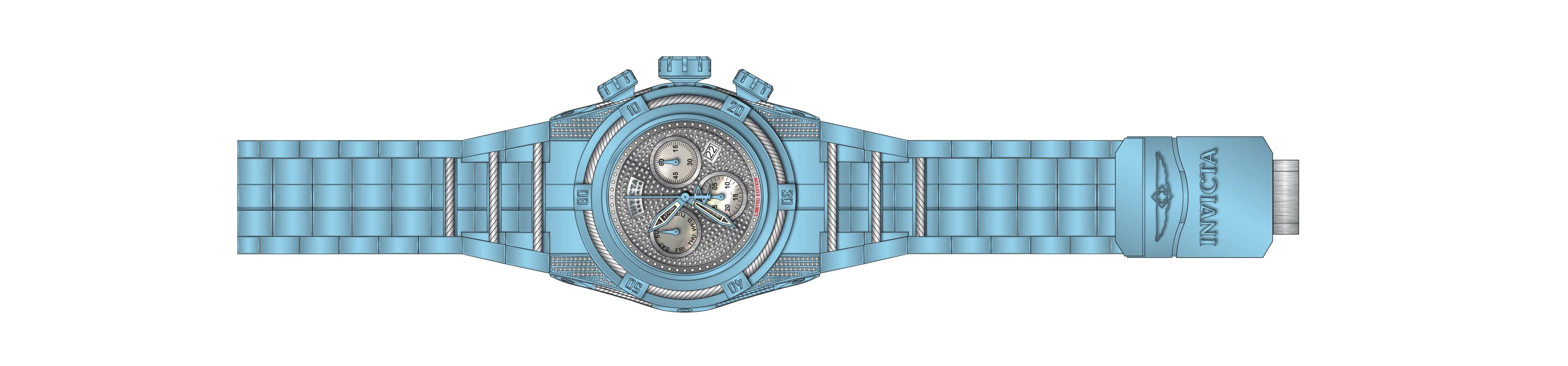 Parts for Invicta Reserve Bolt Zeus Men 34331