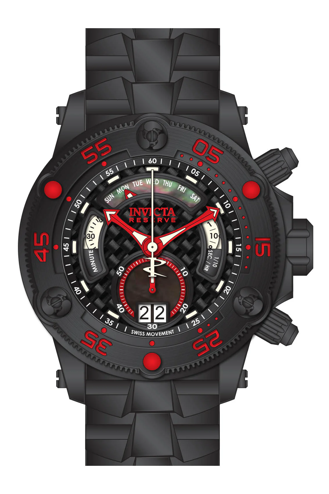 Parts for Invicta Reserve Excursion Men 36013 - Image 2