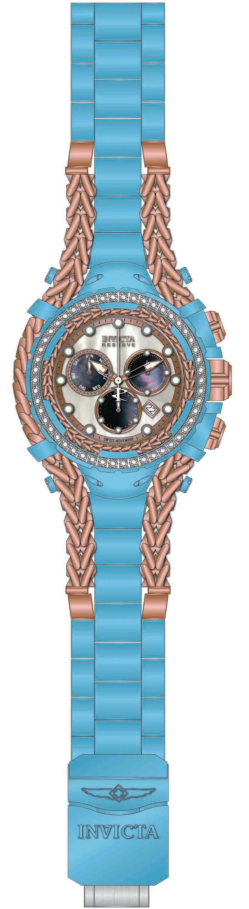 Parts For Invicta Reserve Gladiator Men 51471
