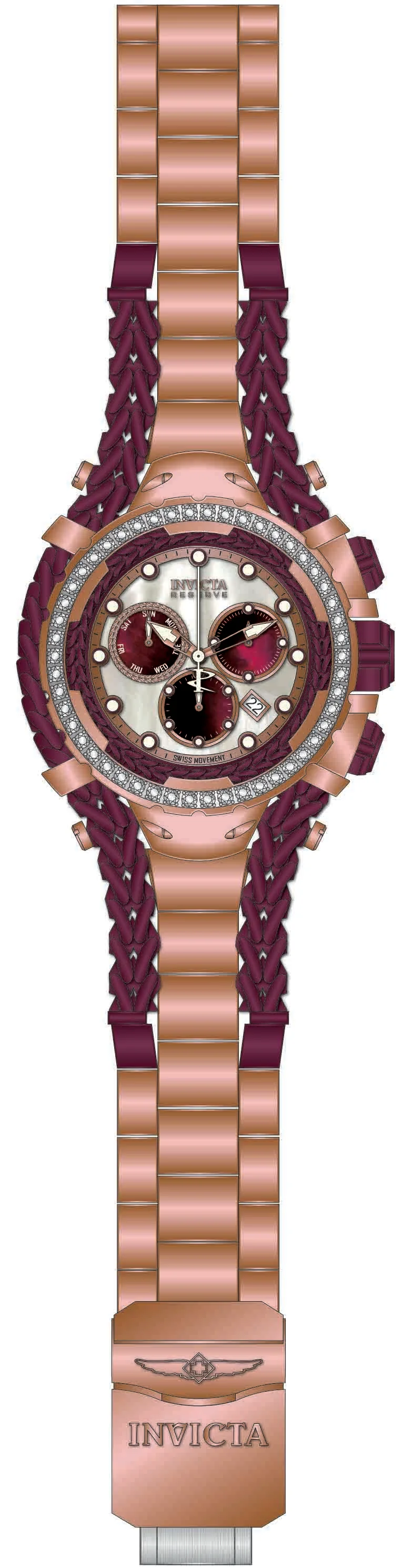Parts For Invicta Reserve Gladiator Men 51475