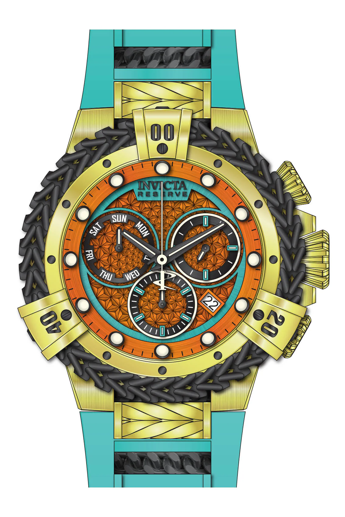 Parts for Invicta Reserve Herc Men 34485 - Image 2