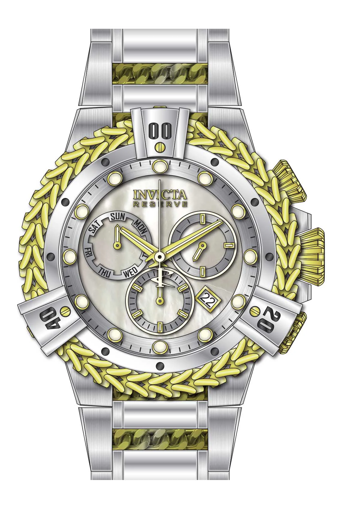 Parts for Invicta Reserve Herc Men 34839 - Image 2