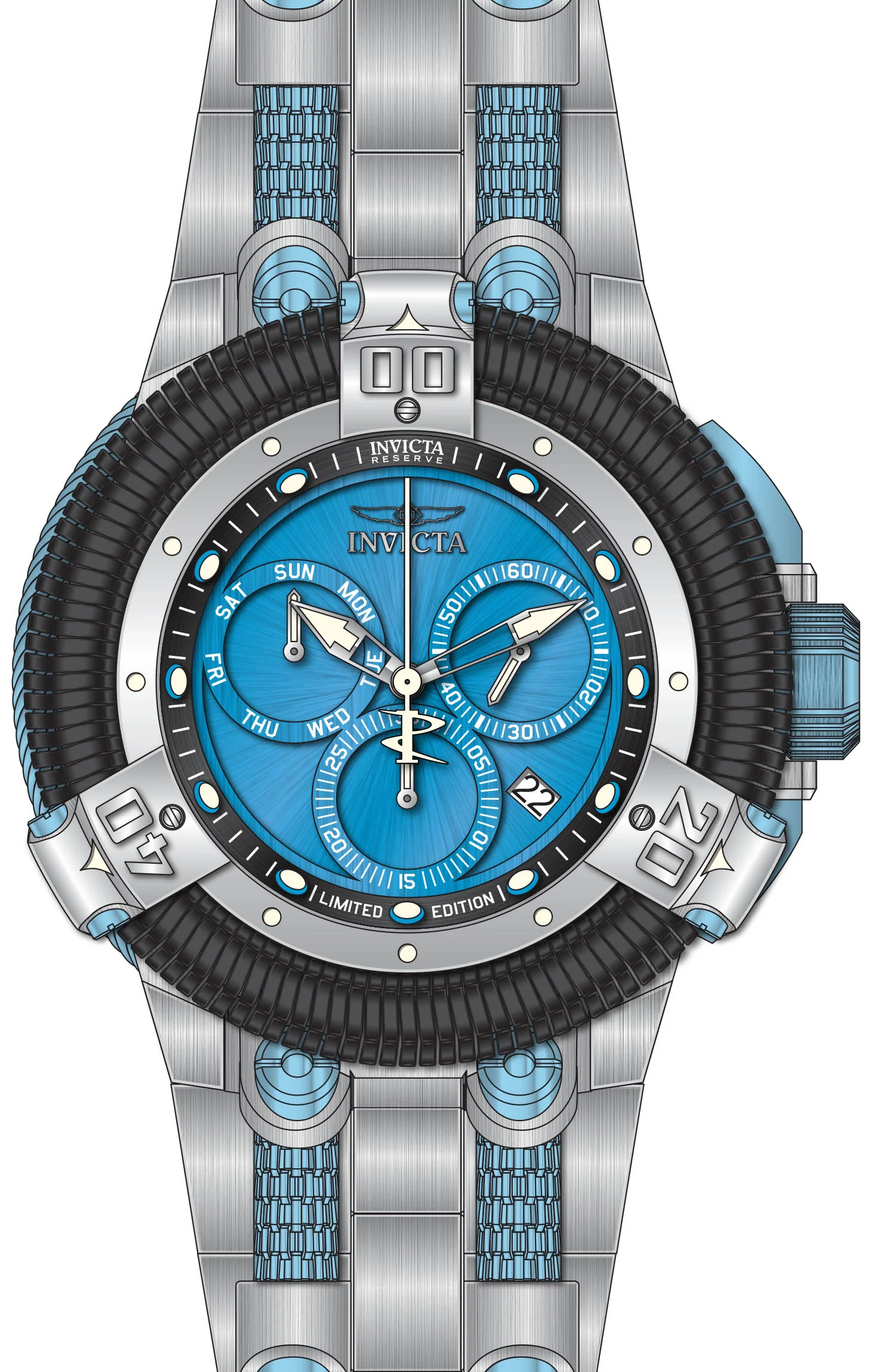 Parts For Invicta Reserve King Python Men 46246