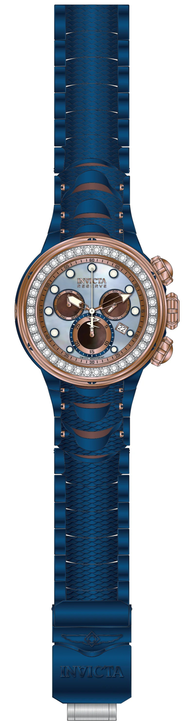 Parts For Invicta Reserve Kraken Men 51555