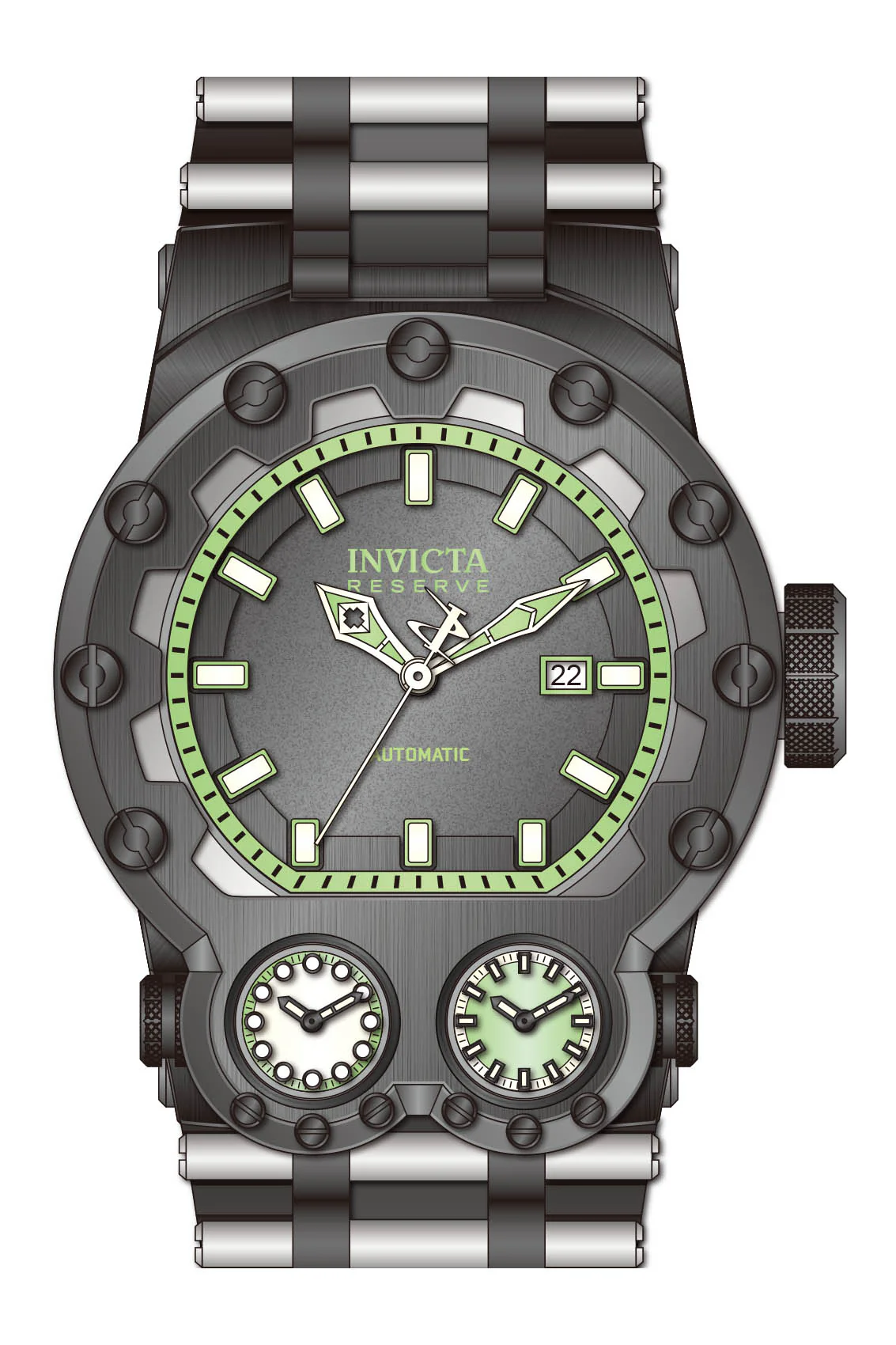 Parts for Invicta Reserve Magnum Tria Men 43123 - Image 2