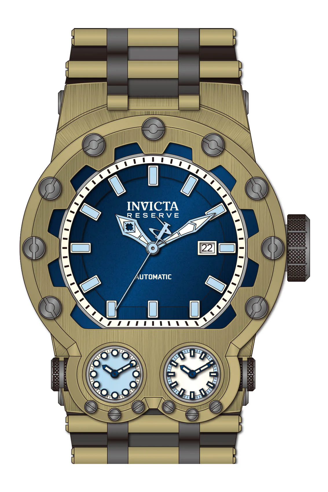 Parts for Invicta Reserve Magnum Tria Men 43124 - Image 2