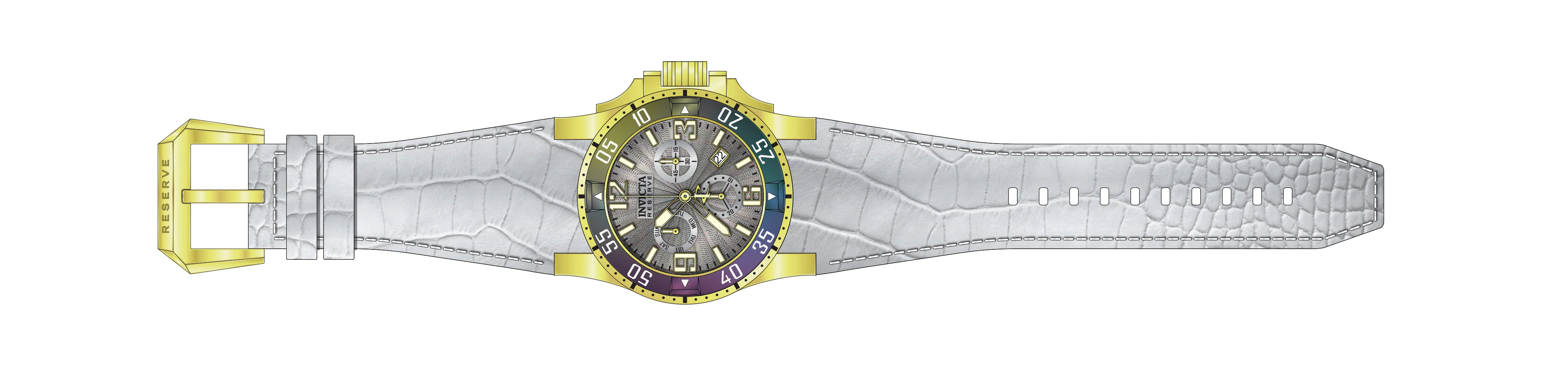 Parts for Invicta Reserve Men 42098
