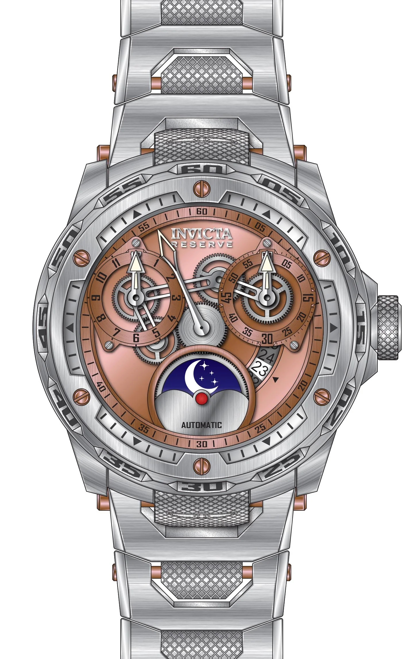 Parts For Invicta Reserve Men 50033