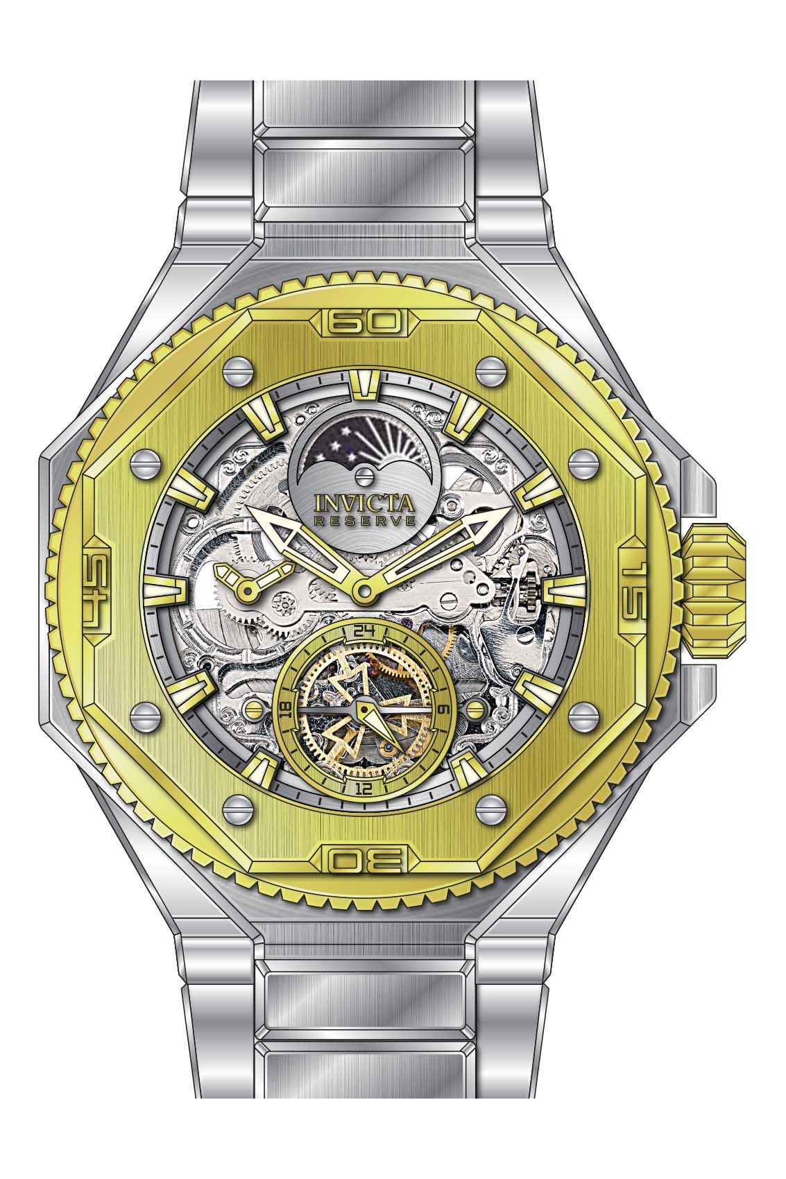 Parts for Invicta Reserve Pro Diver Men 40647 - Image 2