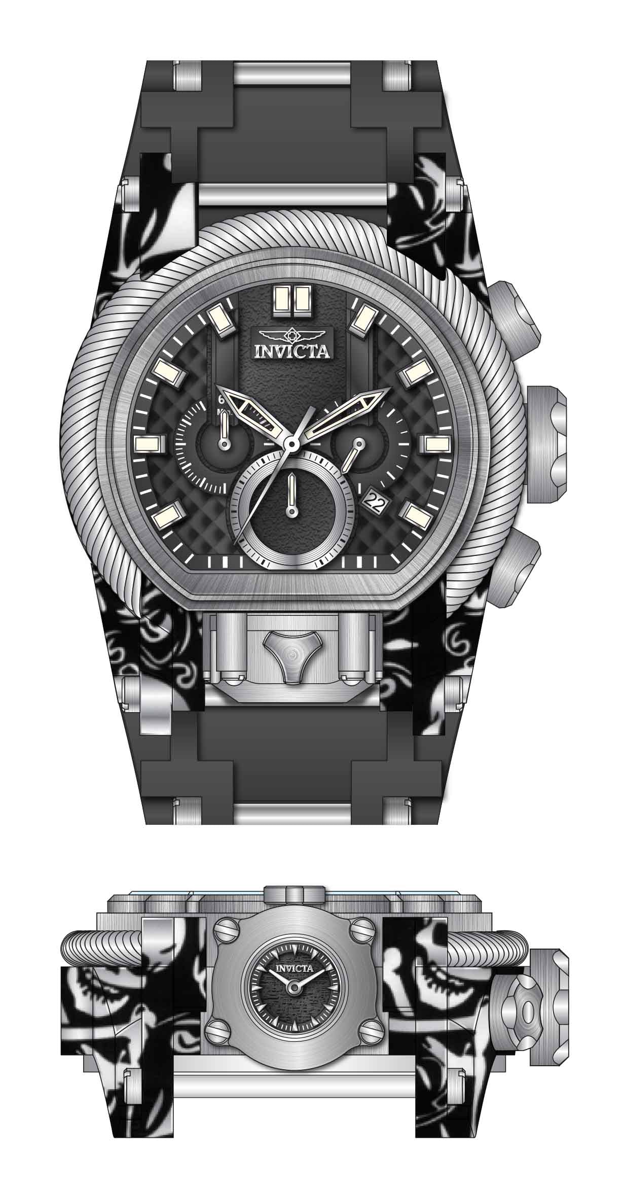 Parts for Invicta Reserve Reserve Bolt Zeus Magnum Men 35463 - Image 2