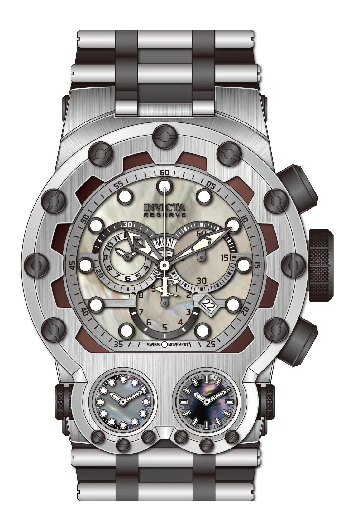 Parts for Invicta Reserve Reserve Bolt Zeus Magnum Men 43120 - Image 2