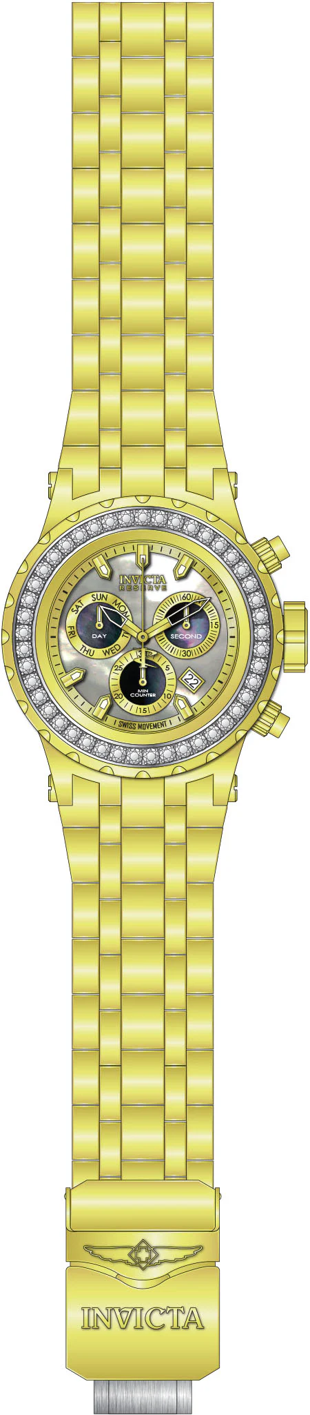 Parts For Invicta Reserve Specialty Subaqua Men 51376