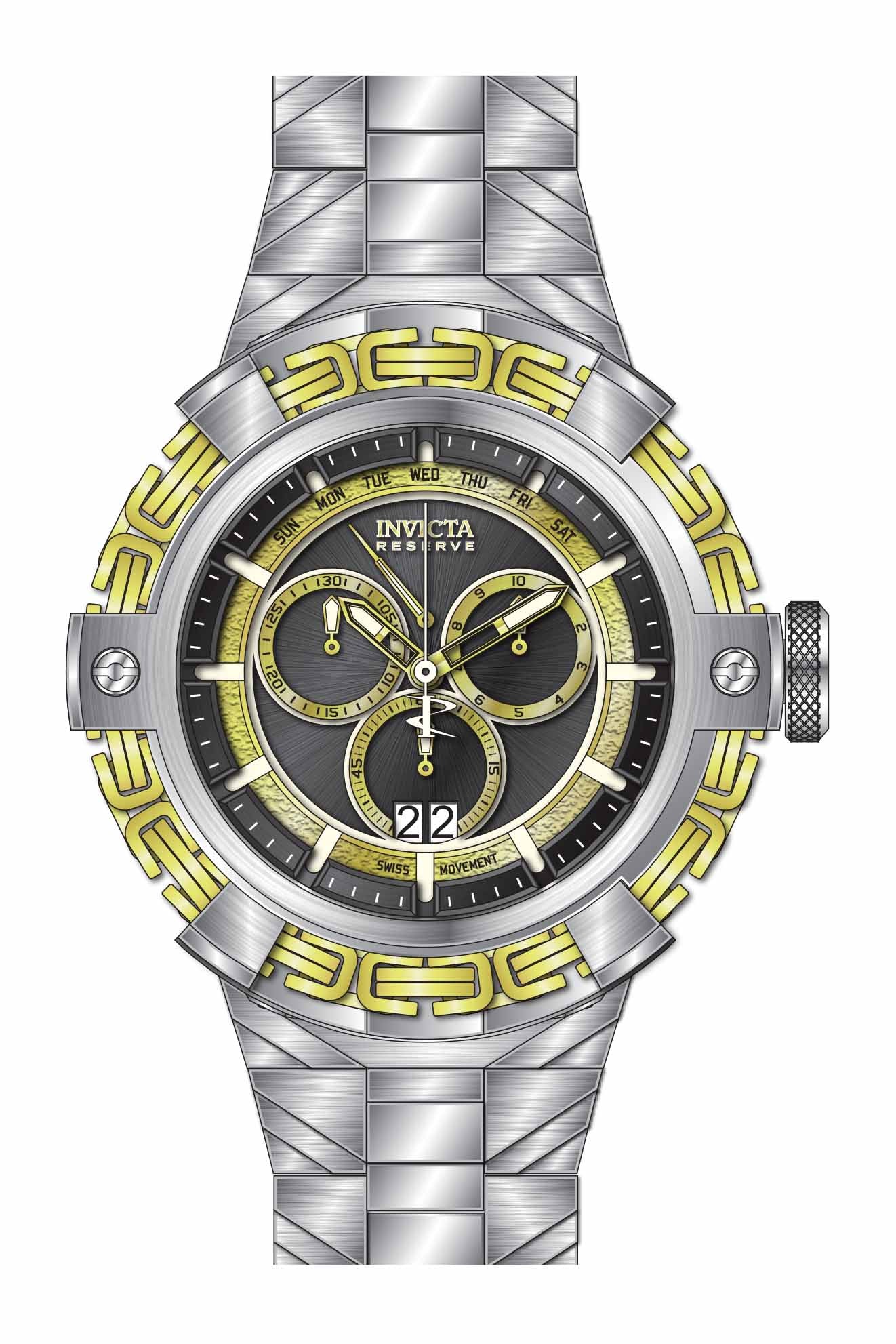 Parts for Invicta Reserve Wolf King Men 36184 - Image 2