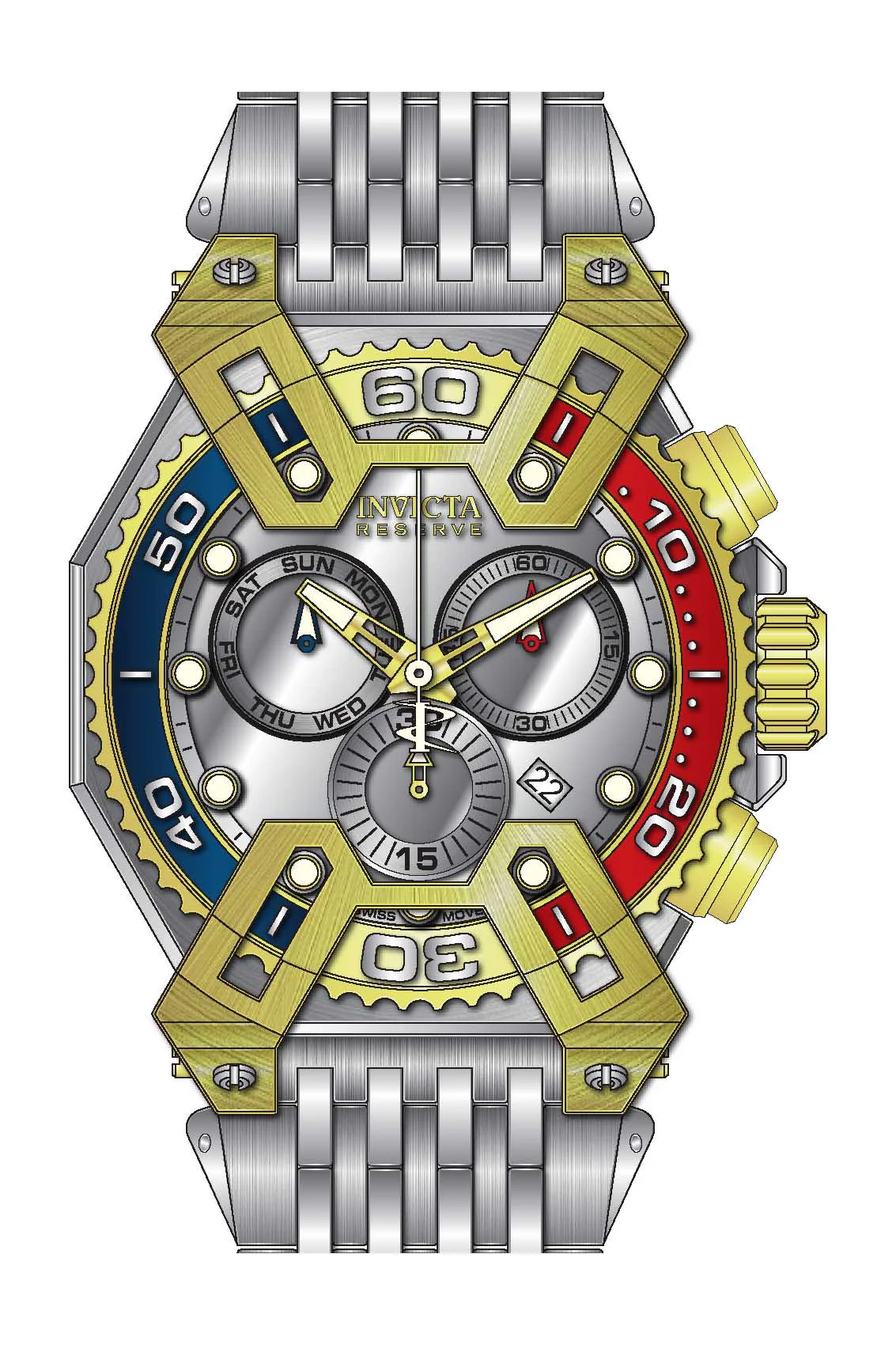 Parts for Invicta Reserve X-Wing Men None 42916 - Image 2