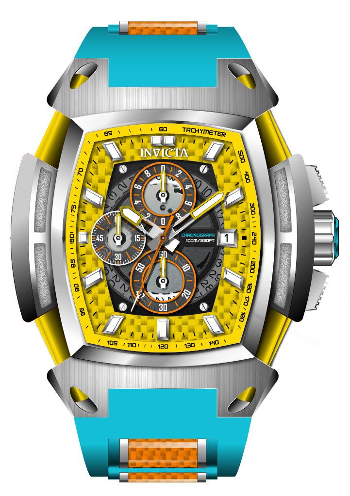 Parts For Invicta S1 Rally Diablo Men 44555