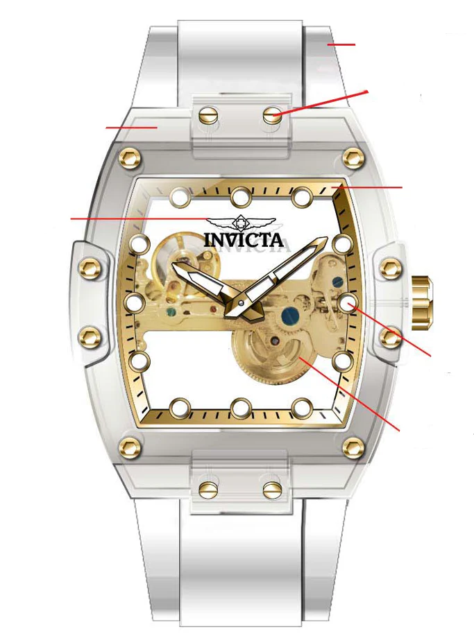 Parts For Invicta S1 Rally Men 44361