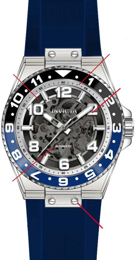 Parts For Invicta S1 Rally  Men 44382