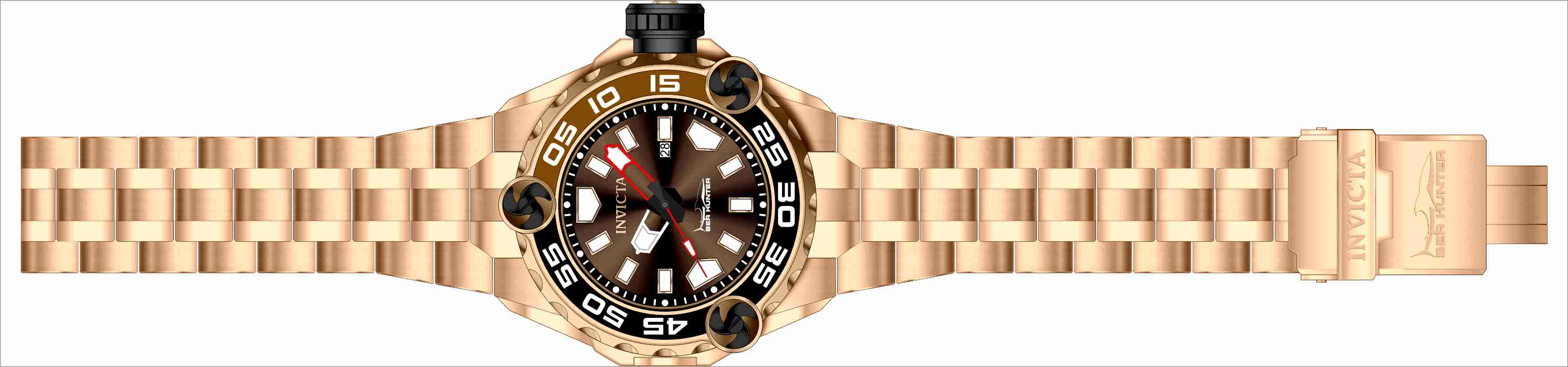 Parts For Invicta Sea Hunter Men 44861