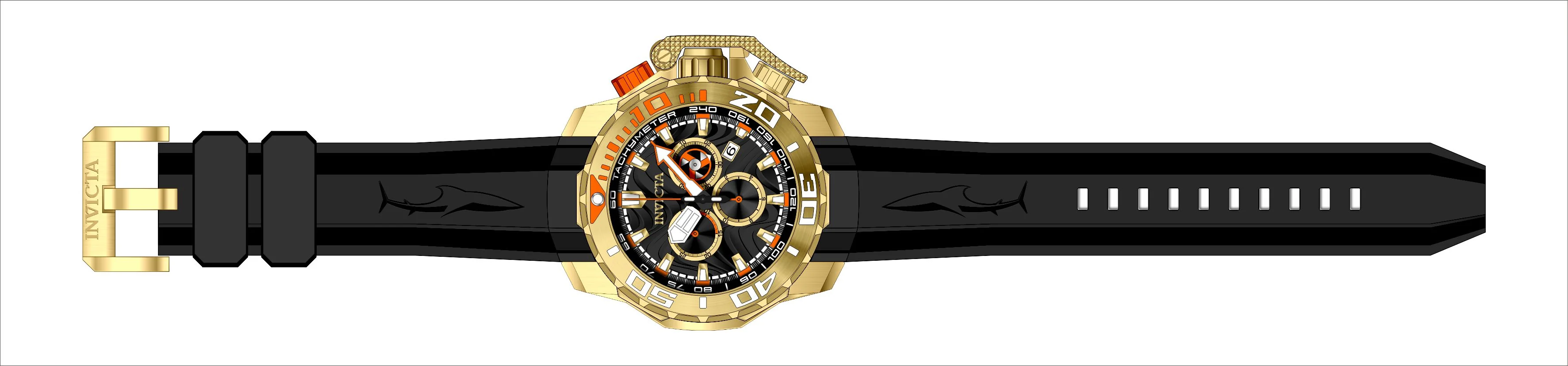 Parts For Invicta Sea Hunter  Men 45559