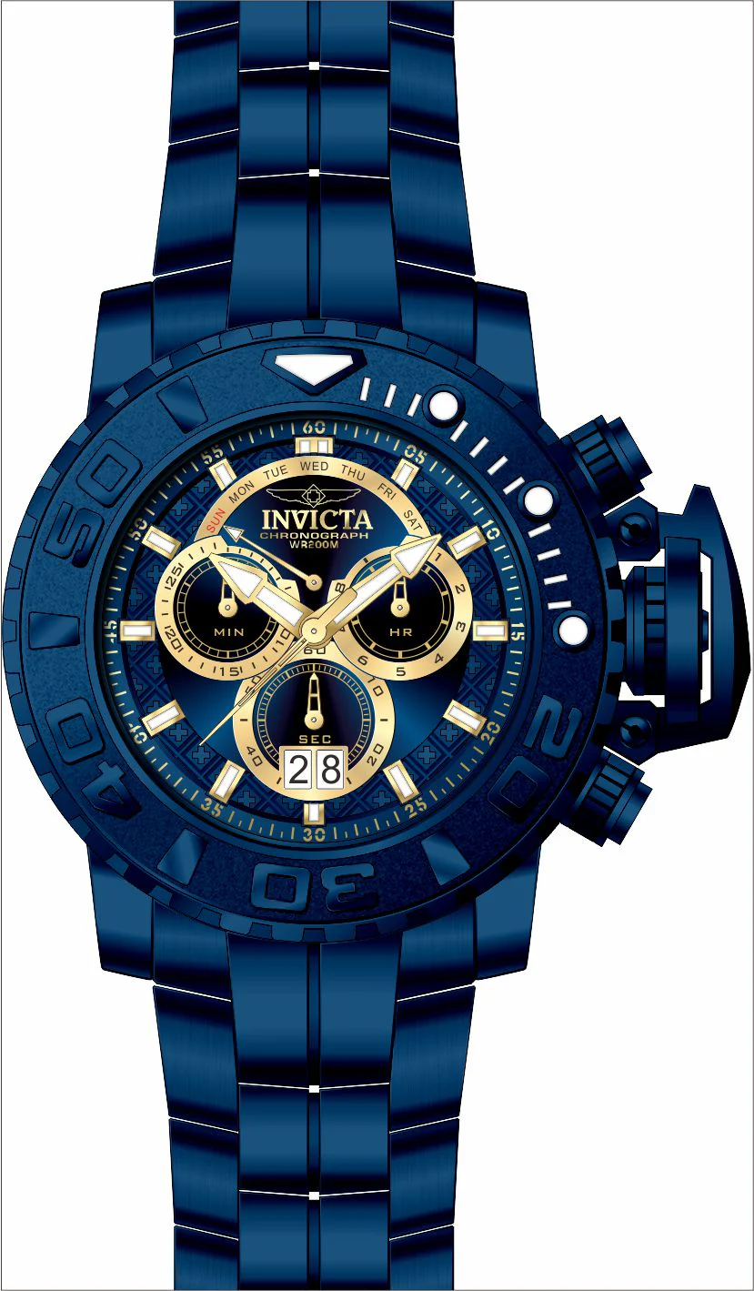 Parts for Invicta Sea Hunter Men Blue Label 25617 - Image 2
