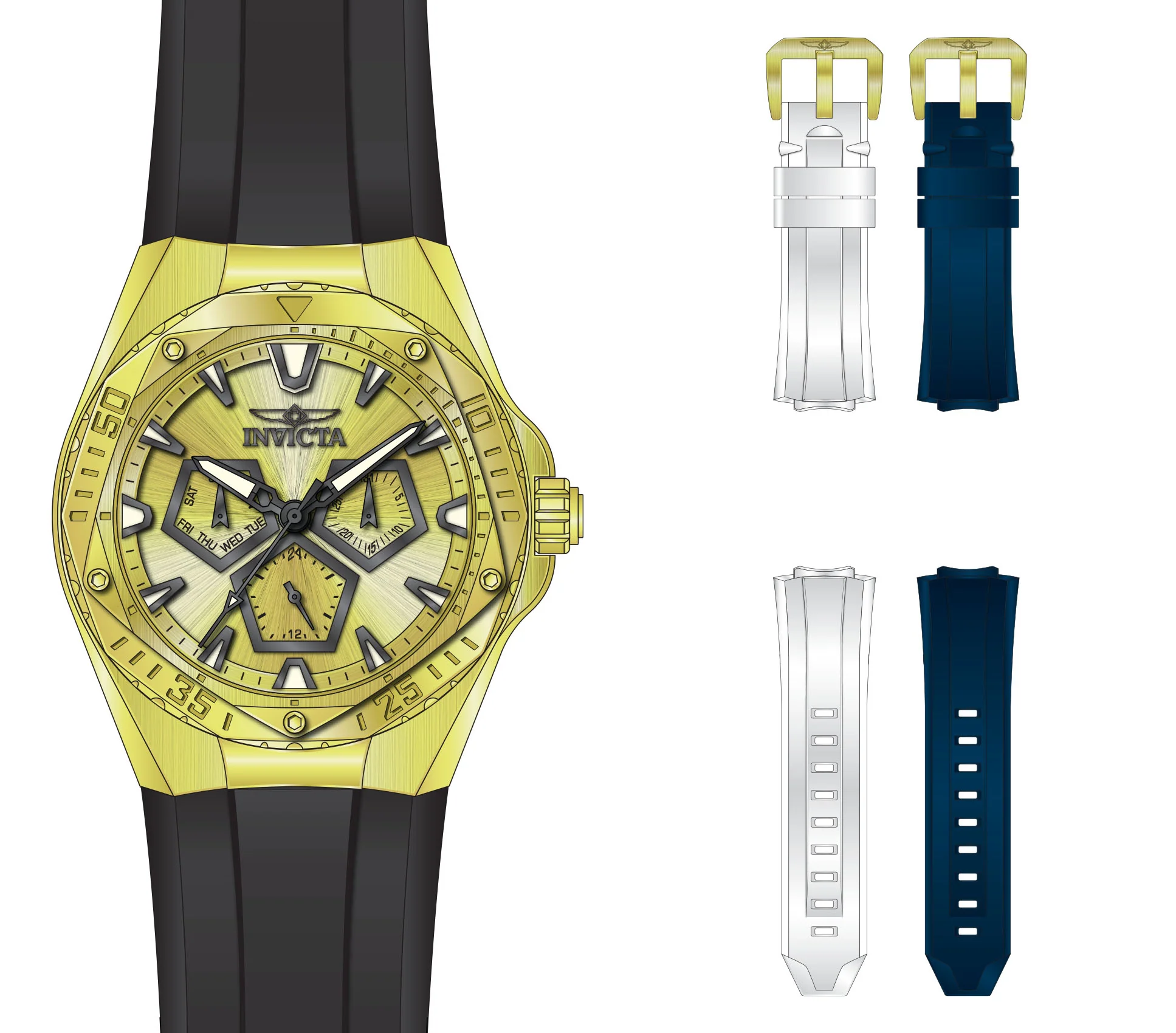 Parts For Invicta Speedway Men 51131