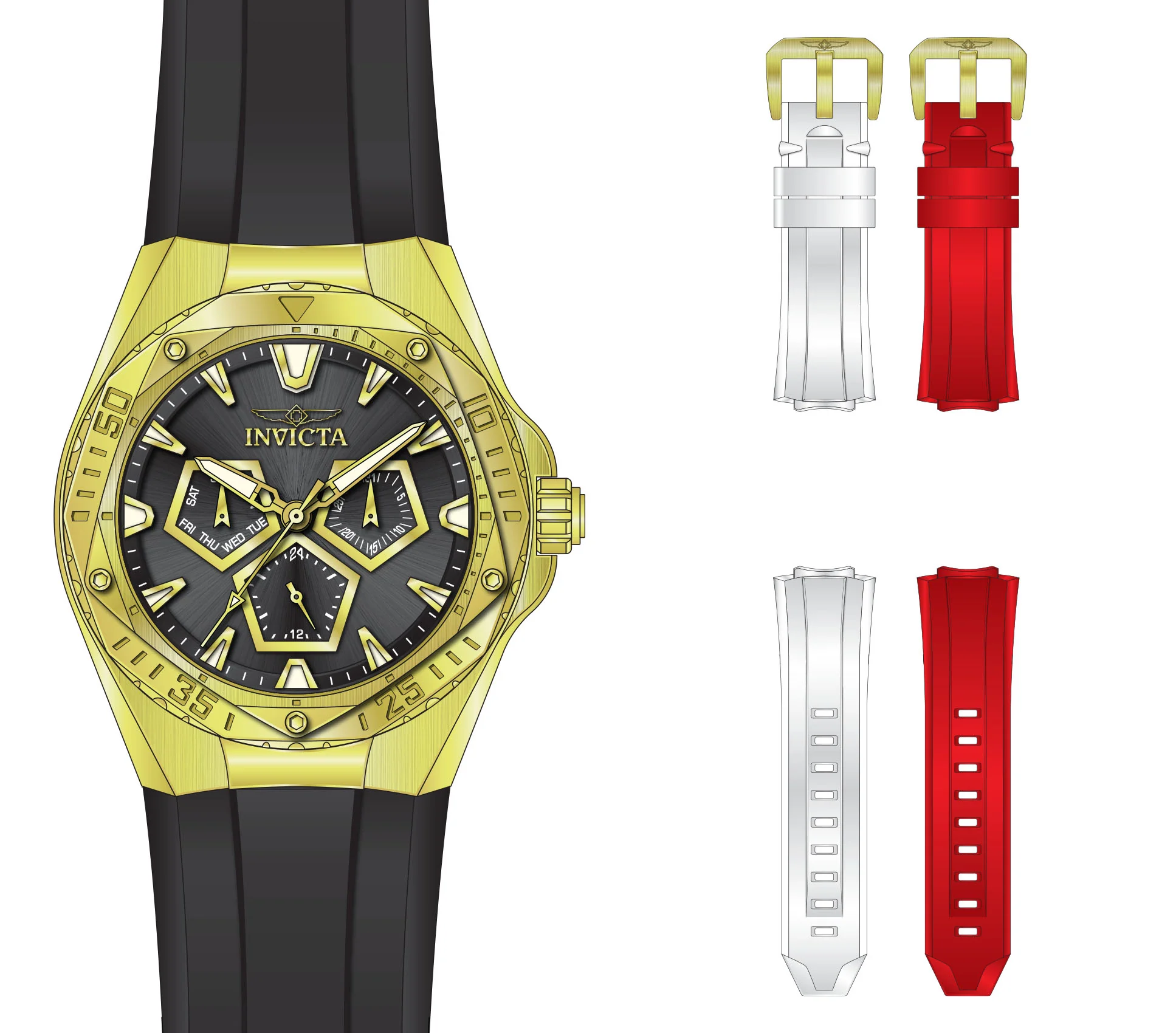Parts For Invicta Speedway Men 51132