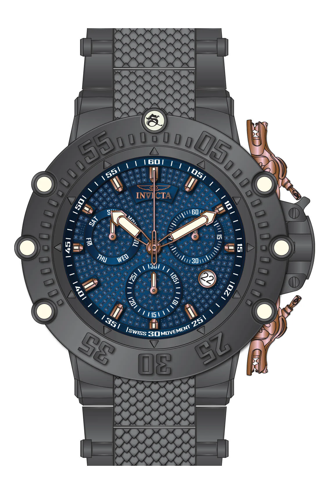 Parts for Invicta Subaqua Men 34411 - Image 2