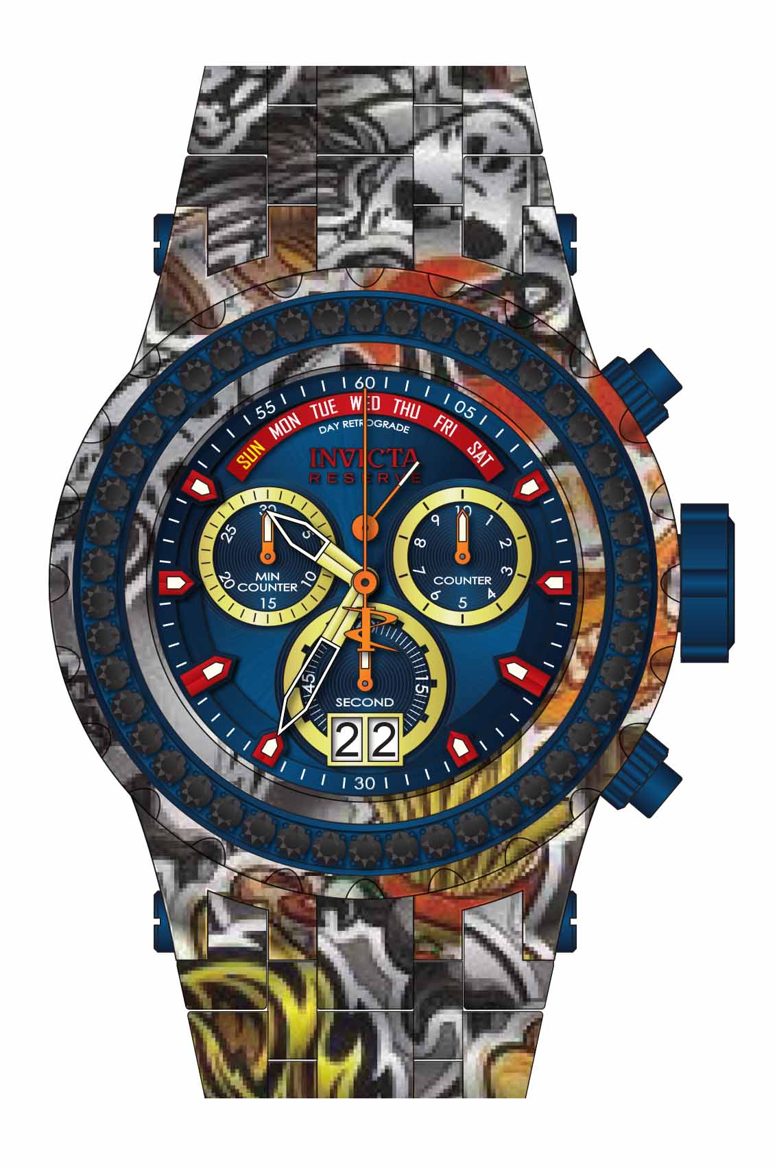 Parts for Invicta Subaqua Men 35383 - Image 2